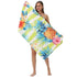 1 XXL Microfiber Beach Towel, 70x140 cm, Quick-Drying Lightweight Bath Towel for Beach