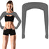 Breathable Quick-Dry Arm Warmers with Shoulder Protection and Thumb Holes, Dark Gray
