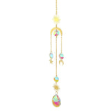 6 inches rainbow refractive prism suncatcher, with crystal decoration, , 6 inches