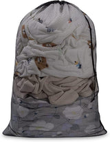 1-Pack Large Laundry Travel Bag, 60x90 cm, Black