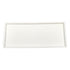 White Silicone Storage Tray for Makeup and Small Items, 20 cm x 10 cm