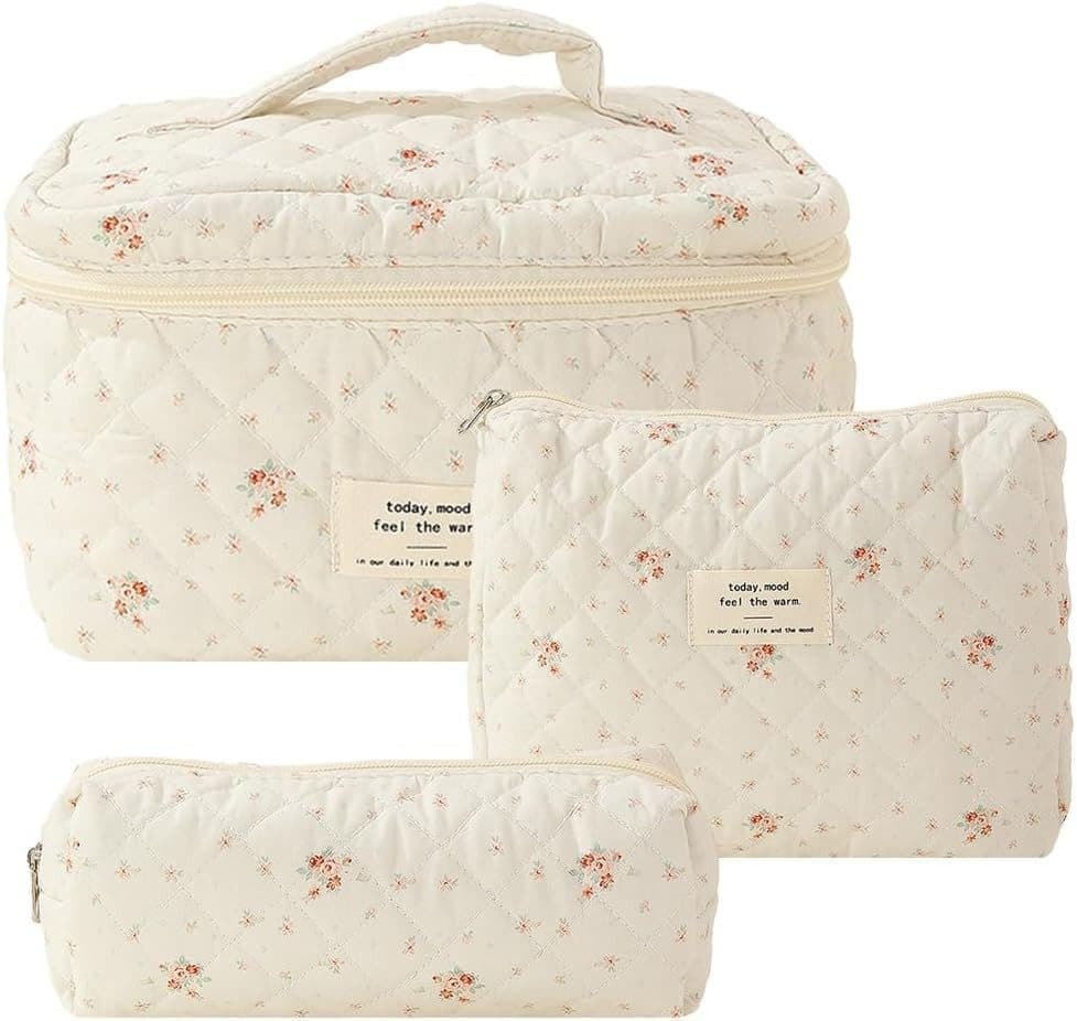 3-Pack Large Toiletry Bag, D
