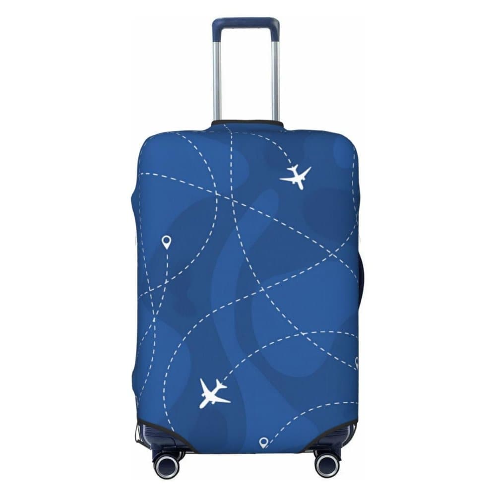 Reinforced Elastic Suitcase Cover Dustproof Durable Double-Sided Printing, 18-32 Inch XL