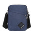 Waterproof Multifunctional Shoulder Bag with Two Compartments, 16x23x9cm, Blue