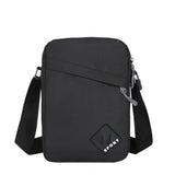 Multifunctional Waterproof Shoulder Bag, 2 Compartments, Black, 16x23x9cm