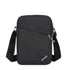 Multifunctional Waterproof Shoulder Bag, 2 Compartments, Black, 16x23x9cm