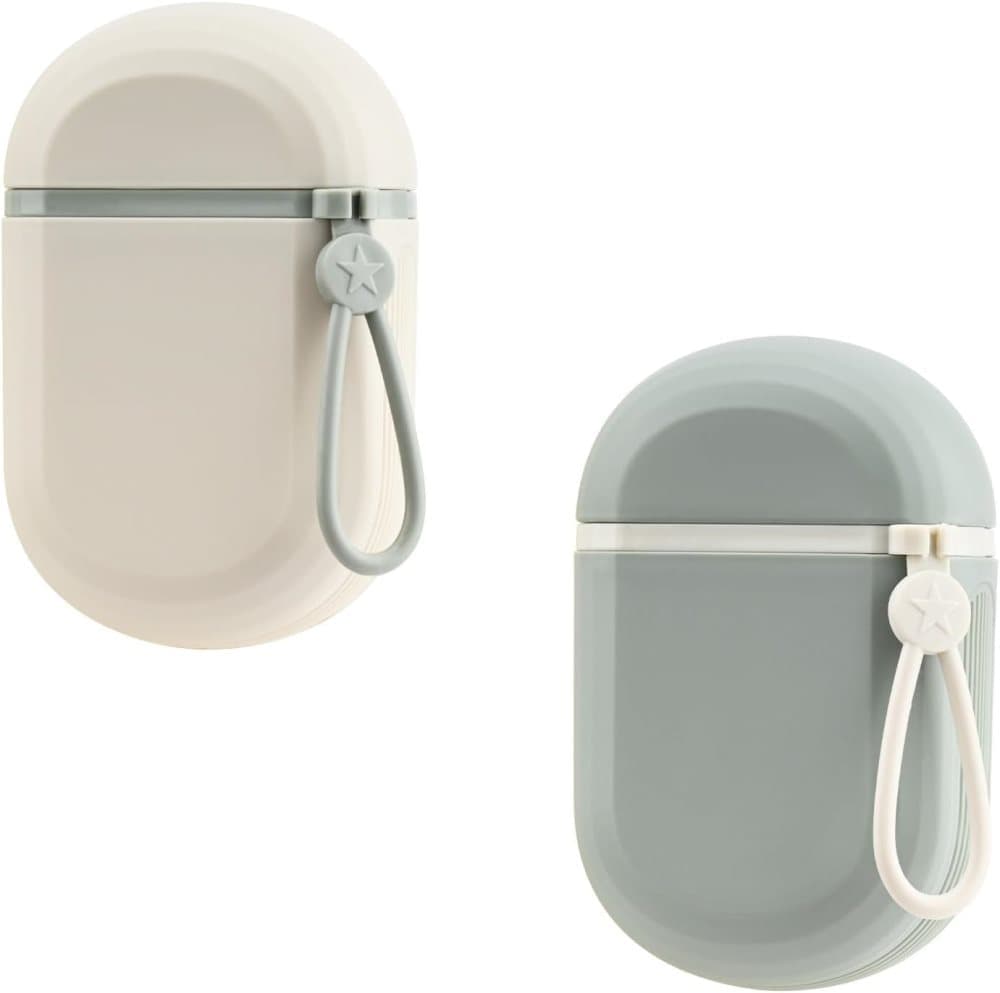 2-Pack Portable Soap Dish with Drainage Grid and Handle, Waterproof Travel Soap Storage for Outdoor Activities