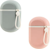 2-Pack Portable Soap Dish with Drainage Grid and Handle, Waterproof Travel Soap Holder for Outdoor Activities