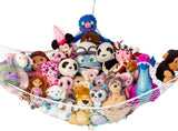 1 Pack Stuffed Animal Hammock with Storage, White, 60 x 30 cm