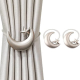 2 pcs Magnetic Curtain Ties Clips for Attachment and Fixation, Decorative and Practical