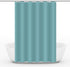 Waterproof Shower Curtain 180x180cm, Light Blue, Quick-Drying Mold Resistant, Compatible with Outdoor Shower and Bathroom