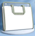 13 Compartments A4 Document Folder, Transparent Waterproof with Snaps, for School and Home, compatible with A4, Green