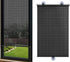 Removable Blackout Curtain Roller Blind with Suction Cups, Telescopic Portable Sunshade for Windows and Cars, 40×125cm, Black