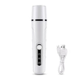 2-in-1 Electric Nail Clippers for Dogs and Cats, Pet Nail Trimmer with LED Light and Low Noise, Compatible with All Breeds, SZ2