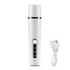 2-in-1 Electric Nail Clippers for Dogs and Cats, Pet Nail Trimmer with LED Light and Low Noise, Compatible with All Breeds, SZ2
