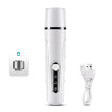 Electric Nail Clippers for Dogs and Cats with LED Light, Low Noise Pet Nail Trimmer, Compatible with All Breeds, SZ1