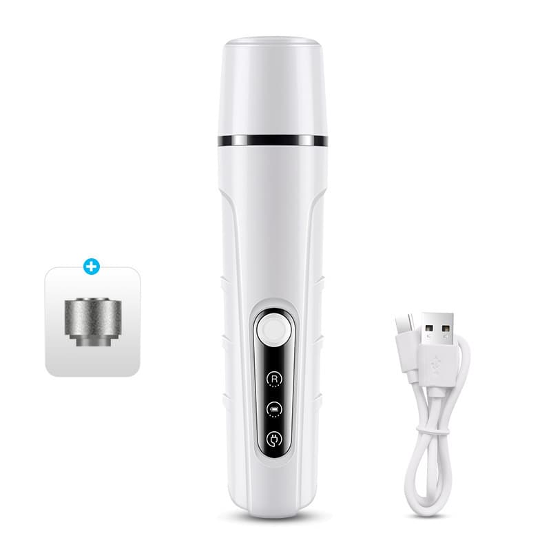 Electric Nail Clippers for Dogs and Cats with LED Light, Low Noise Pet Nail Trimmer, Compatible with All Breeds, SZ1