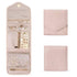 Pink Travel Jewelry Box with Compartments, 15cm, Compact Jewelry Storage Bag Easy to Carry in Your Bag