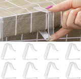 12pcs plastic tablecloth clips for thick tables, garden table camping picnic, compatible with most brands, 12cm