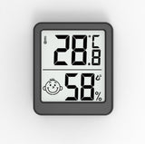 Wireless Thermometer Hygrometer Indoor Outdoor, Black