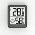 Wireless Thermometer Hygrometer Indoor Outdoor, Black