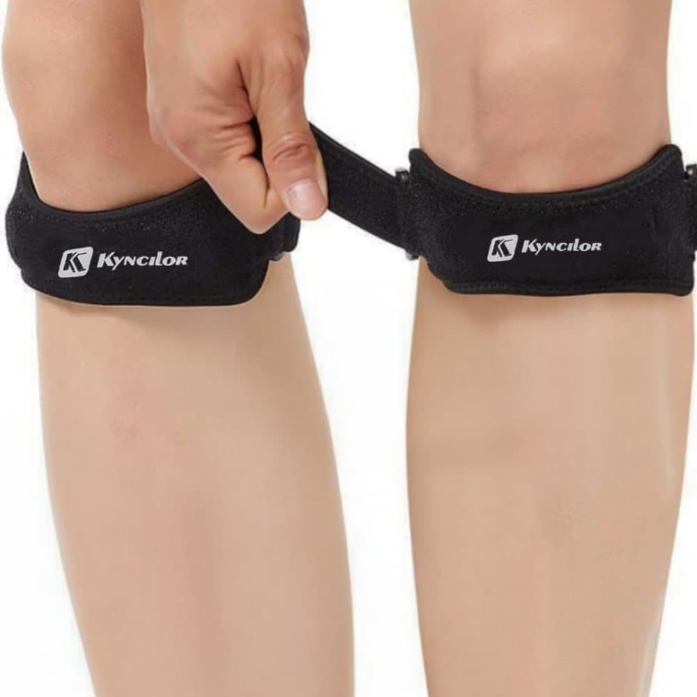 2 pcs Adjustable Knee Pads for Running, Compatible with Most Brands