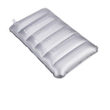Inflatable Pillow, Lightweight Compact Camping Pillow for Outdoor Travel, Compatible with All Brands, 47x30cm, Gray