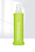 Foldable Water Bottle 250ml, Soft BPA-Free for Marathons Camping Hiking, Green