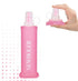 Foldable Water Bottle 250ml, BPA-Free Soft Bottle for Marathons Camping Hiking, Pink