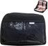 Black Large Capacity Pencil Case with Compartments and Zipper, Multifunctional Travel Pencil Box for School and Office