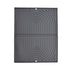 Non-Slip Silicone Kitchen Counter Mat, Foldable Water Drainage Wiping Mat, Grey, 43cm x 34cm