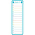 Magnetic Dry Erase Weekly & Monthly Planner Set, Fridge Whiteboard Calendar with 7 Markers & Eraser, Reusable Shopping List Board for Home, Office, Kitchen Organisation