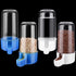 Automatic Water Dispenser (Plastic) 220ML Capacity Size: 130*85mm Color: Green/Transparent for Parrots (1pc)