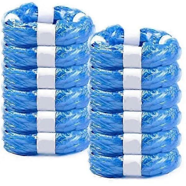 Heated Toilet Seat Cover Elongated Soft and Warm Thick Padded Silicone Washable，Blue