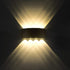 Wall Lamp, LED 8W IP65 Waterproof Aluminum Up Down Light, Warm White
