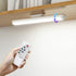 Dimmable LED Cupboard Lamp with Remote Control, Touch Rechargeable Wall Light, 34 cm