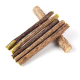 10 Pack Matatabi Sticks for Cats, Natural Dried Catnip Chew Toy
