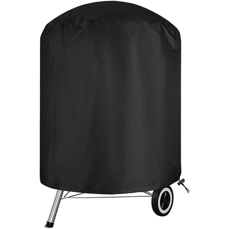 Barbecue Cover for Barbecue and Smoker, Black, 58 x 78 cm
