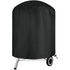 Barbecue Cover for Barbecue and Smoker, Black, 58 x 78 cm