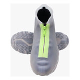 Reusable Silicone Shoe Covers with Non Slip Reinforced Sole, L 39 to 42