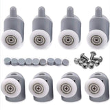 8 Pack Shower Door Roller Caster Wheel, 23 mm