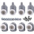 8 Pack Shower Door Roller Caster Wheel, 23 mm