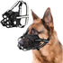Dog Muzzle with Breathable Mesh and Nylon Headband for Small Medium and Large Dogs, L