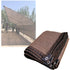 HDPE Shade Cloth with Eyelets for Garden Balcony Greenhouse Pergola, 4 x 4 m