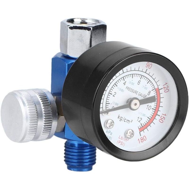 Air Pressure Regulator for Spray Gun Paint Gun, 1 Quarter Inch