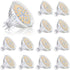12 Pack MR16 LED Bulbs 12V 5W White 120 Degree Beam Compatible with 50W Halogen