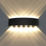 12W Warm White LED Wall Light Waterproof Up Down Aluminum Wall Lamp Indoor Outdoor