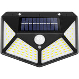 1 Pack Outdoor Solar Light 100 LEDs Motion Sensor Waterproof 1200mAh for Garden
