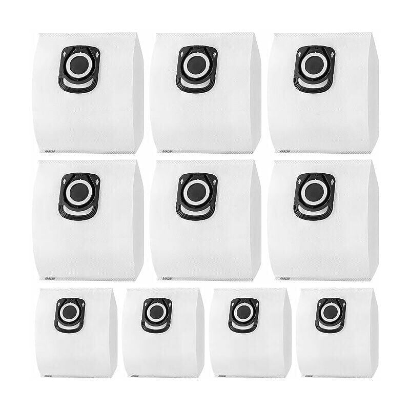 10 Bags Vacuum Cleaner Bags Compatible with Rowenta ZR200520 ZR200720 RO64xx RO63xx RO68xx RO39xx