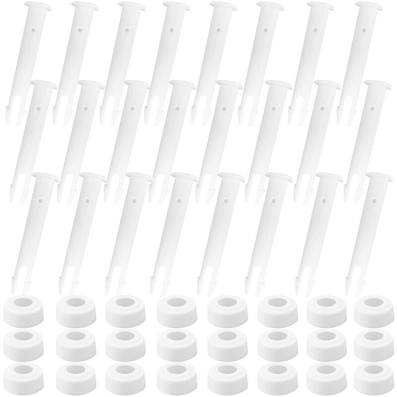 24 Pcs Plastic Swimming Pool Frame Joint Replacement Pins